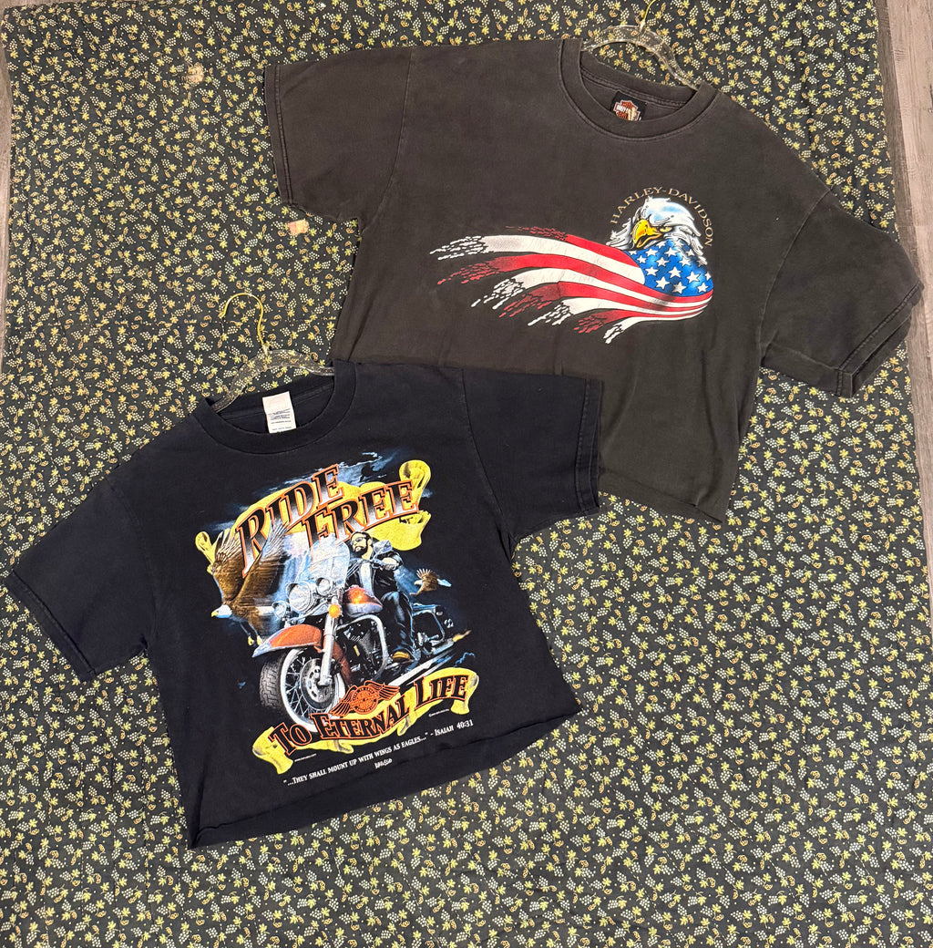 HD Eagle Cropped Top