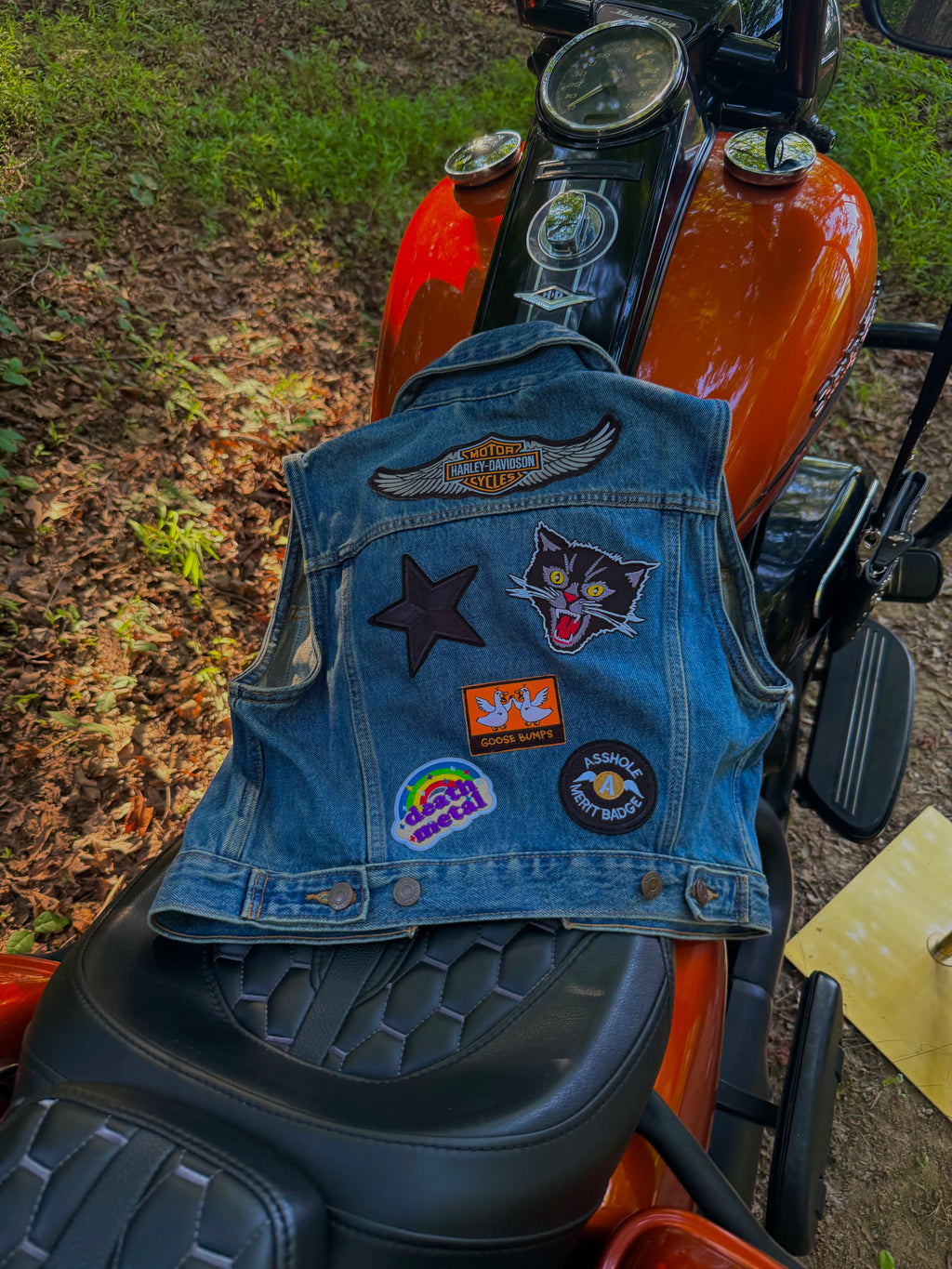 Custom Denim Levi’s Vest