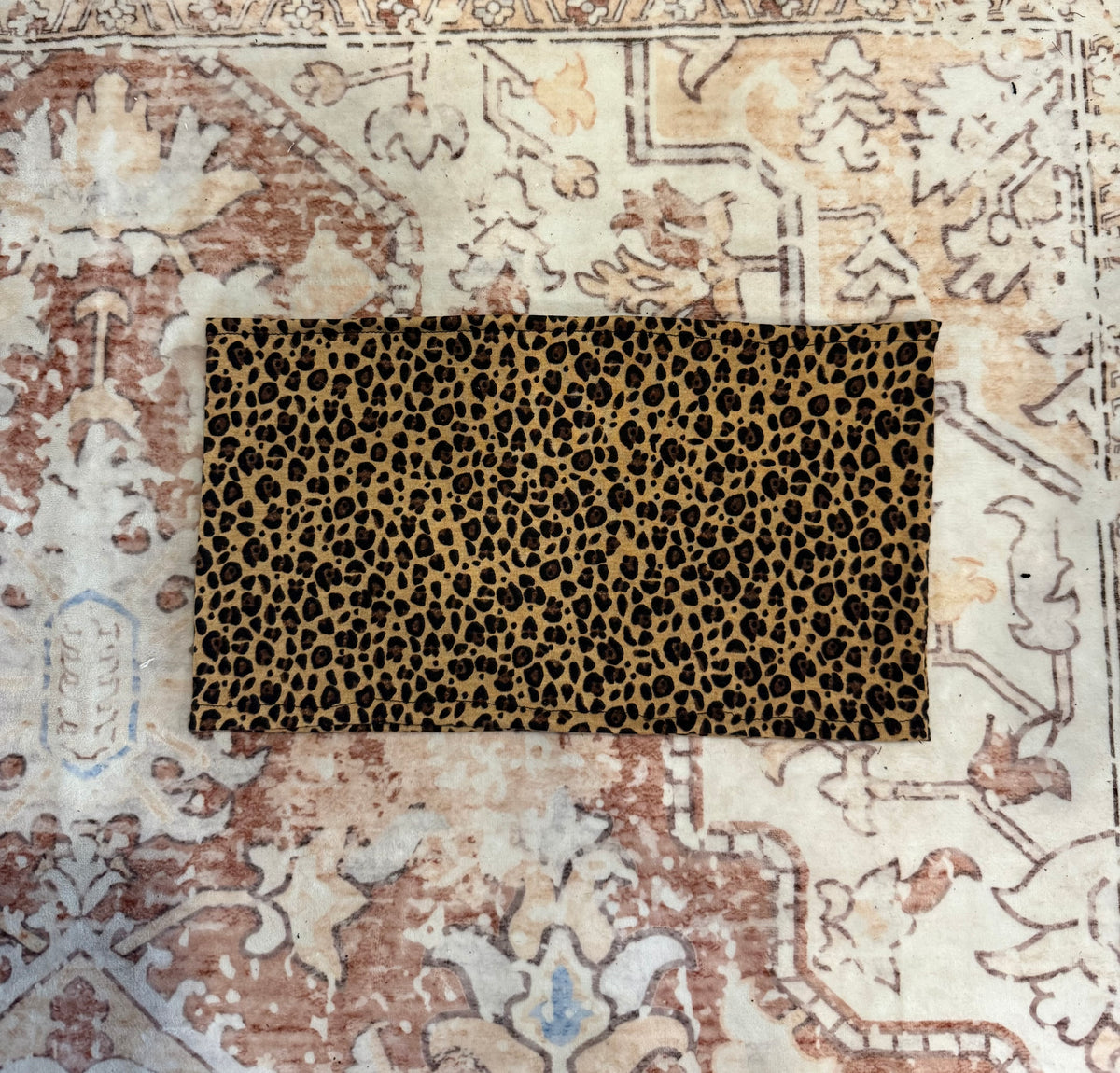 Leopard Print Strapless Top