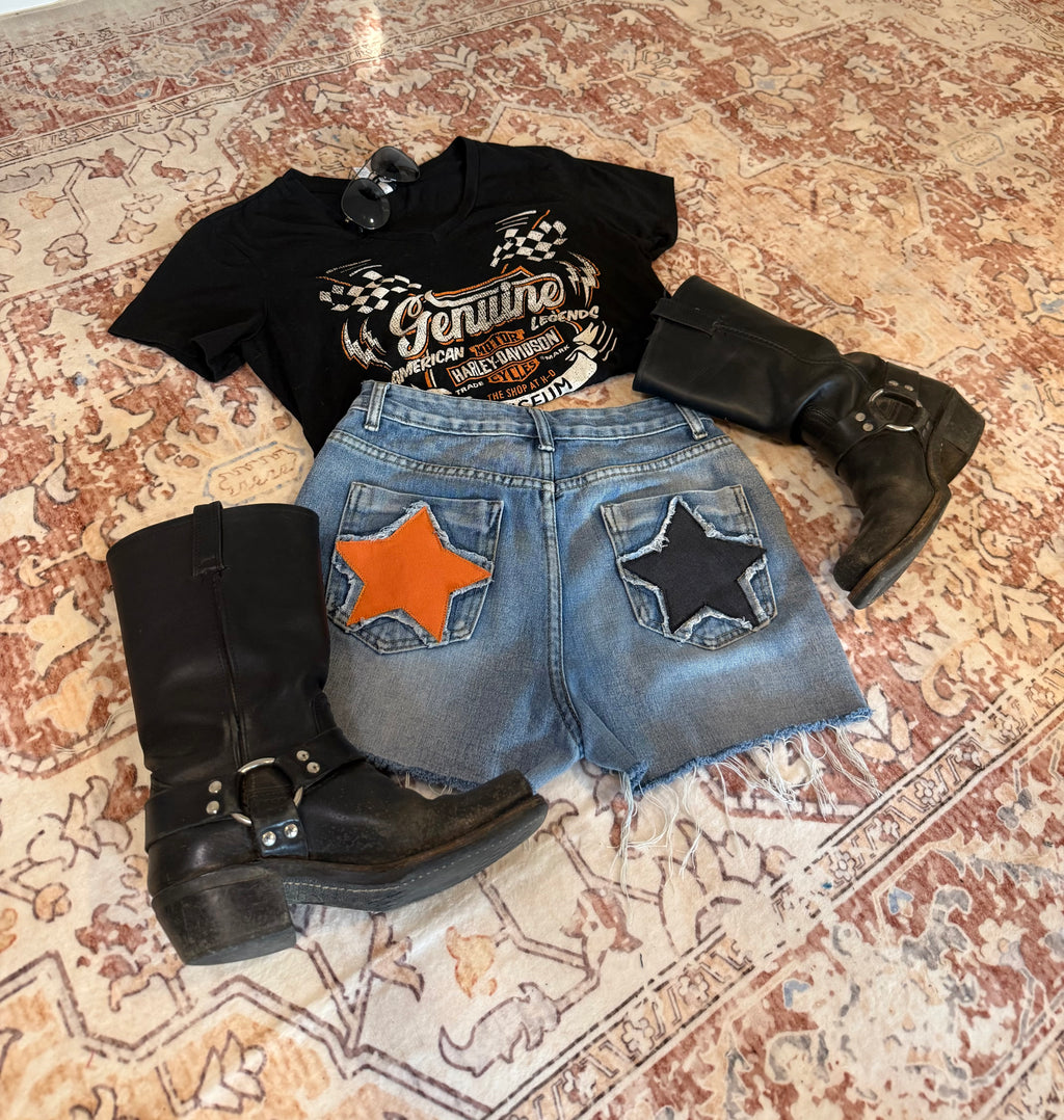 Star Studded Shorts