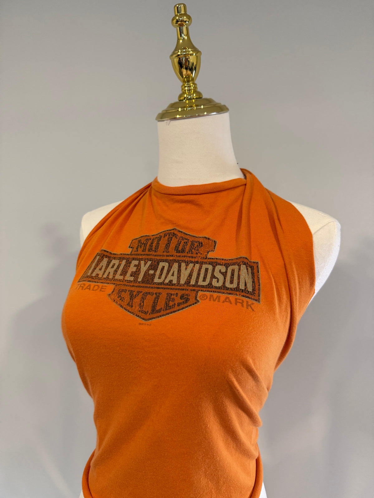 Orange HD Halter Top