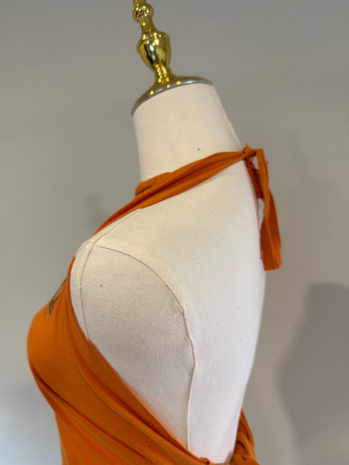 Orange HD Halter Top