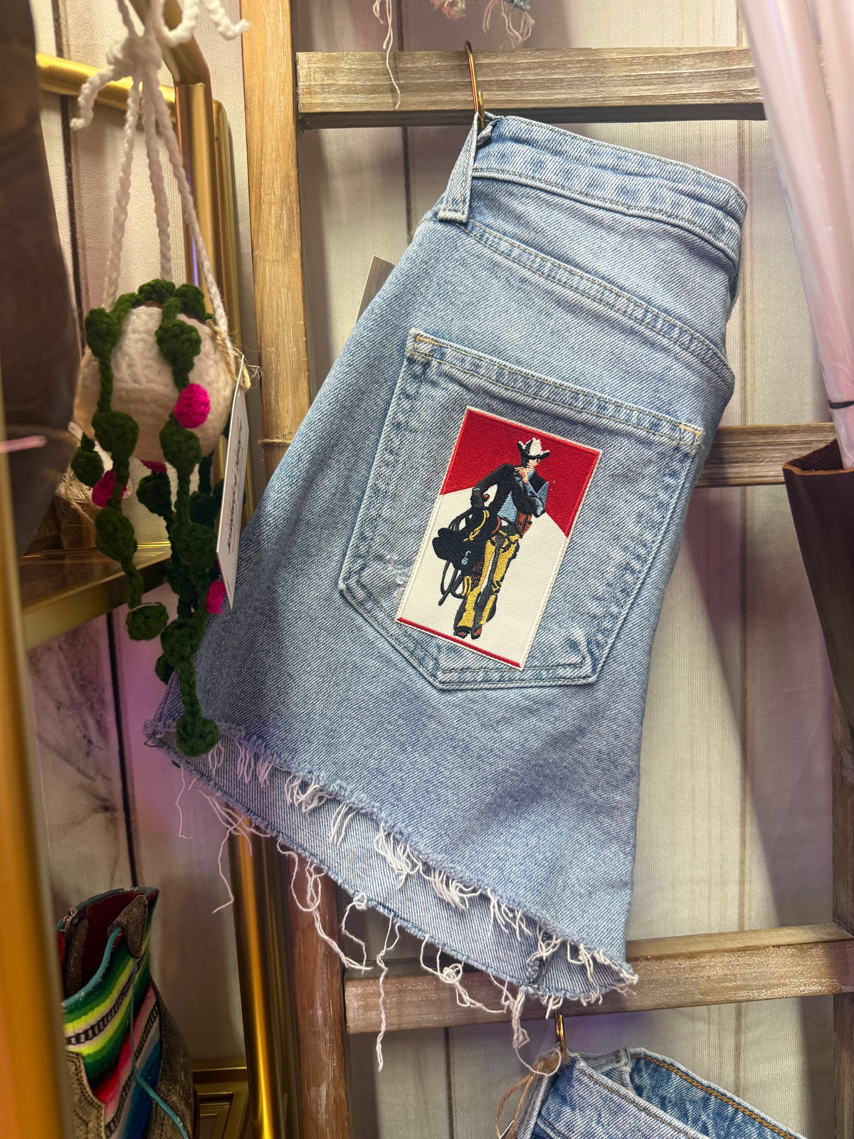 Marlboro Man Inspired Shorts