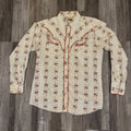 Vintage Floral Pearl Snap Shirt
