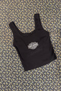 Black HD Inspired Cropped Tank