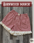Front Porch Gingham Shorts