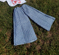 Barnwood Blue Quilt Pants
