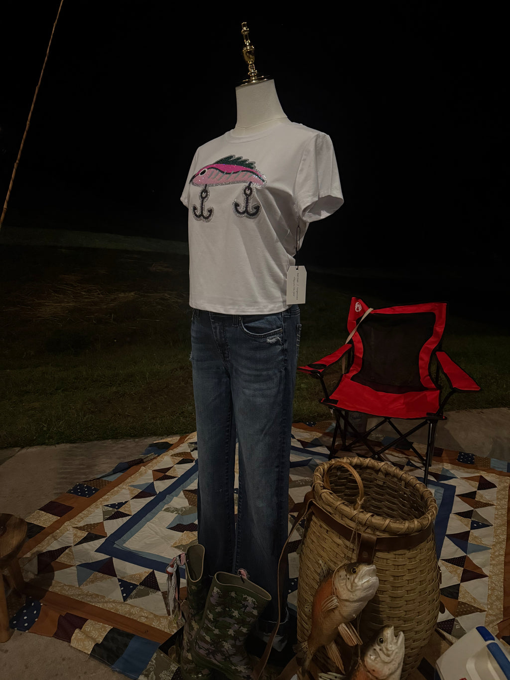 Bait & Bling Tee