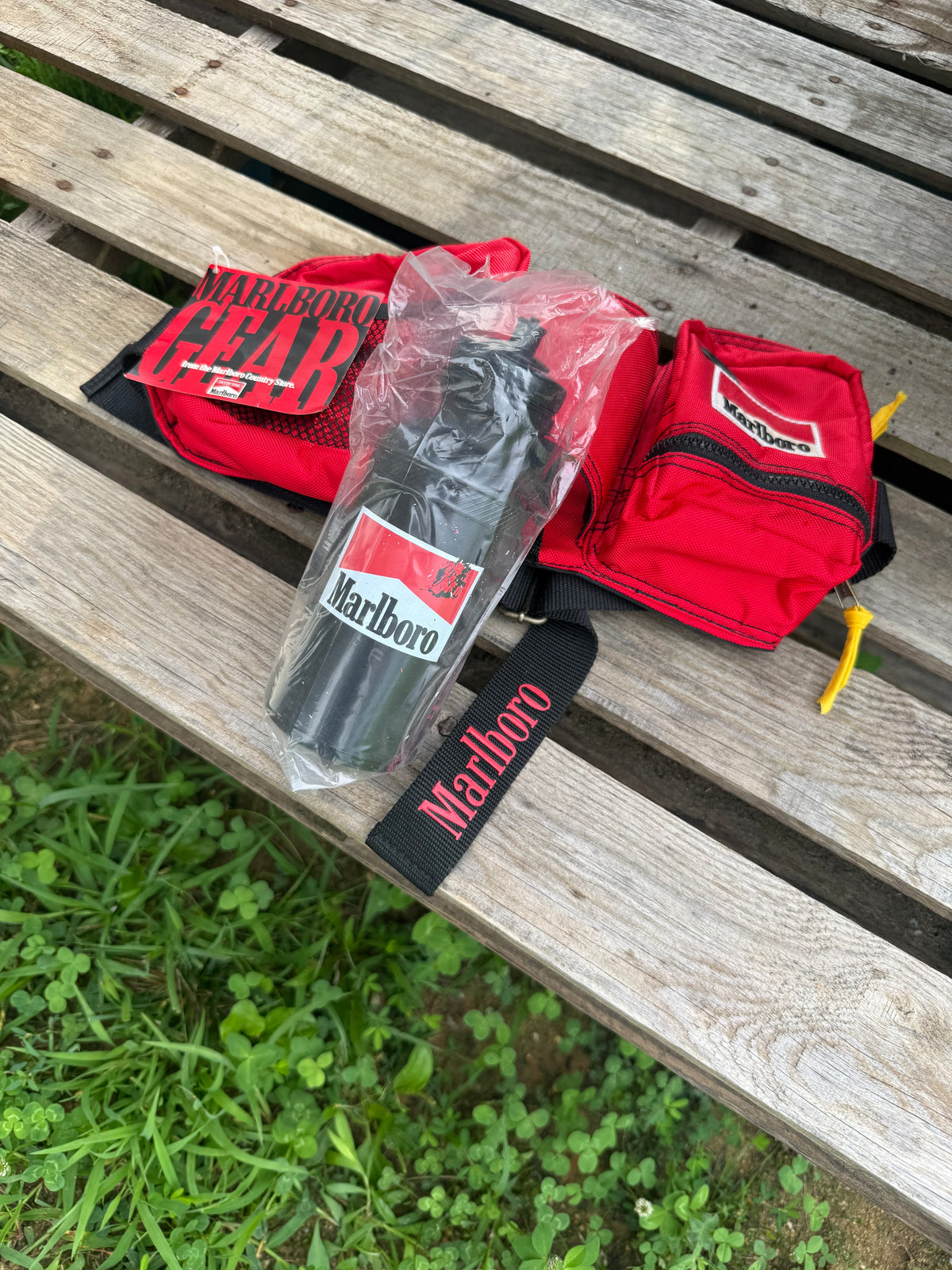 Authentic Vintage Marlboro Utility Belt/Fanny Pack