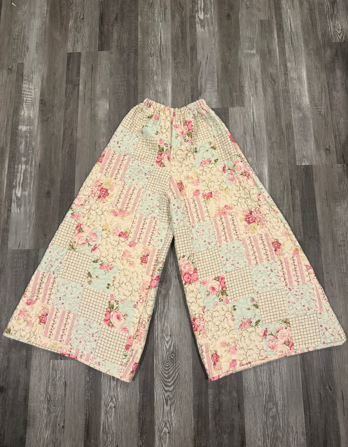 Floral Quilt Pants