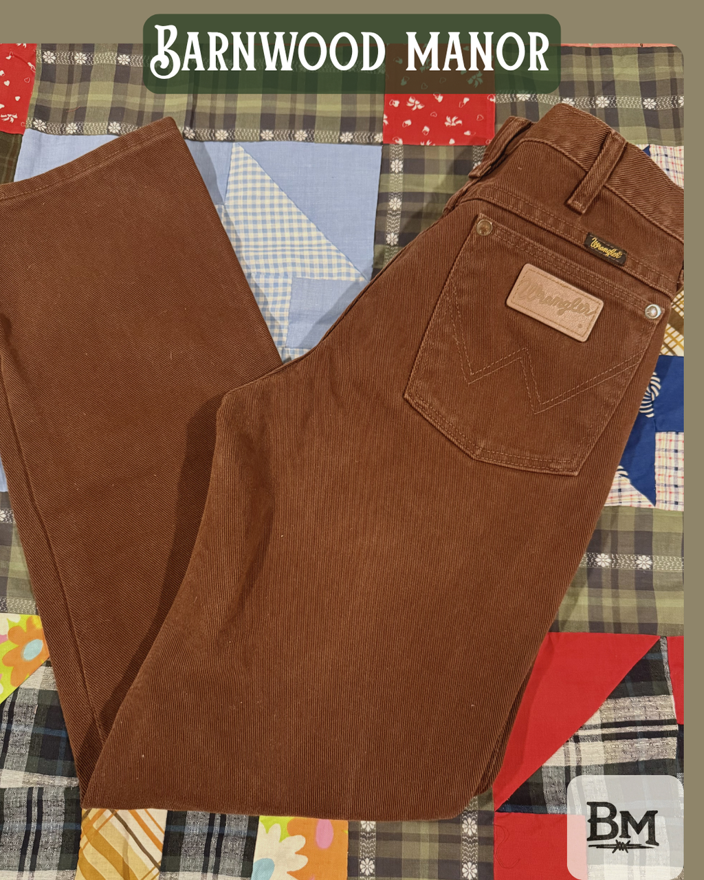 Vintage Brown Wrangler Pants Size: 30W-32L