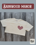 Gingham Heart Tee