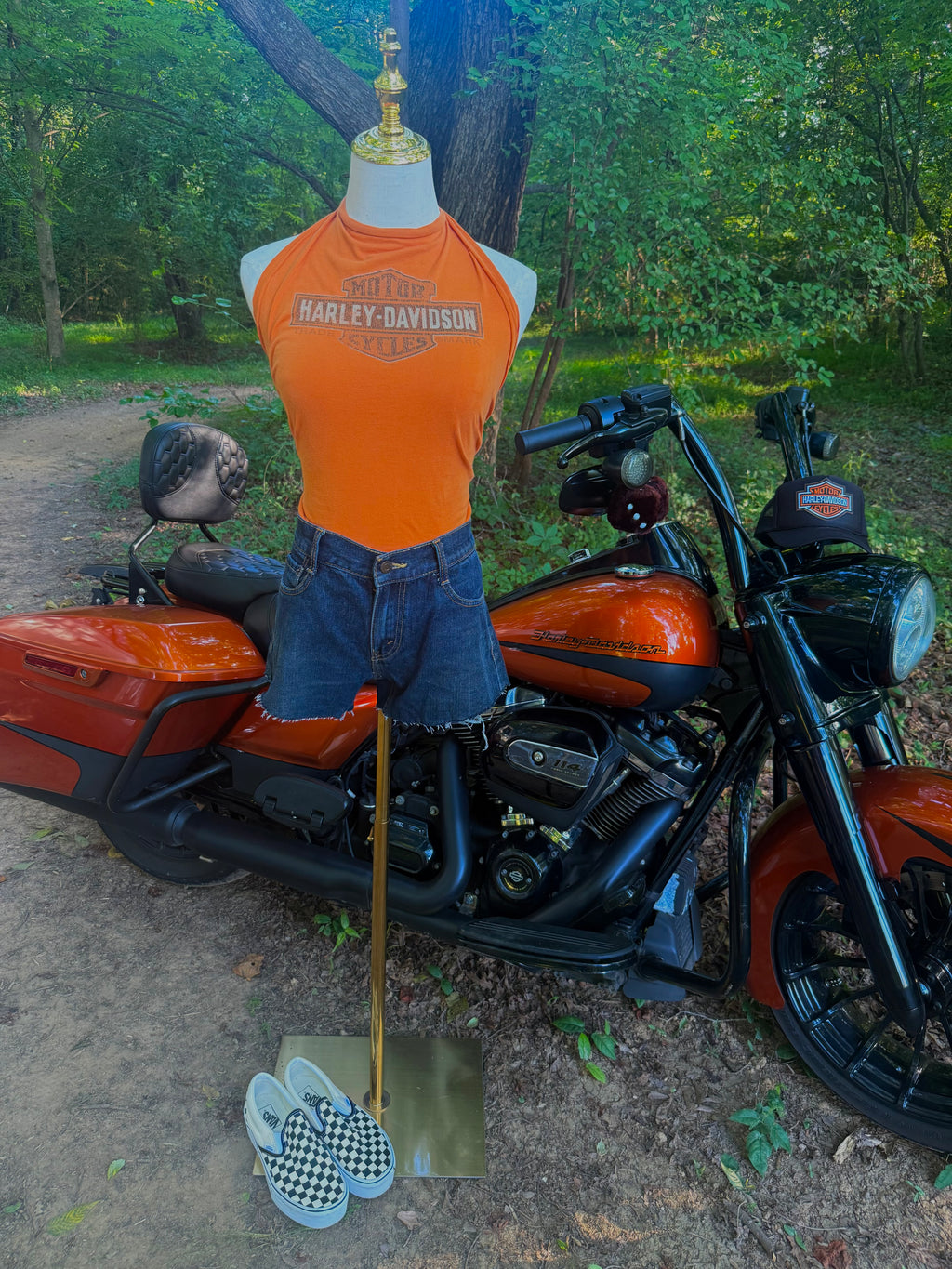 Orange HD Halter Top
