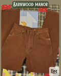 Vintage Brown Wrangler Pants Size: 30W-32L