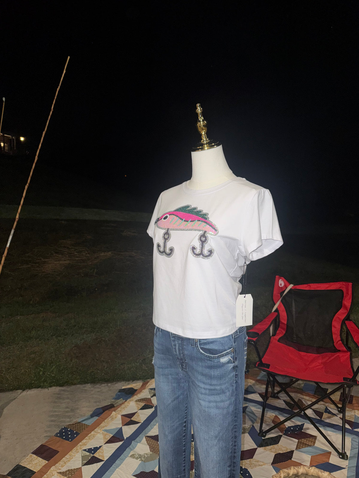 Bait & Bling Tee