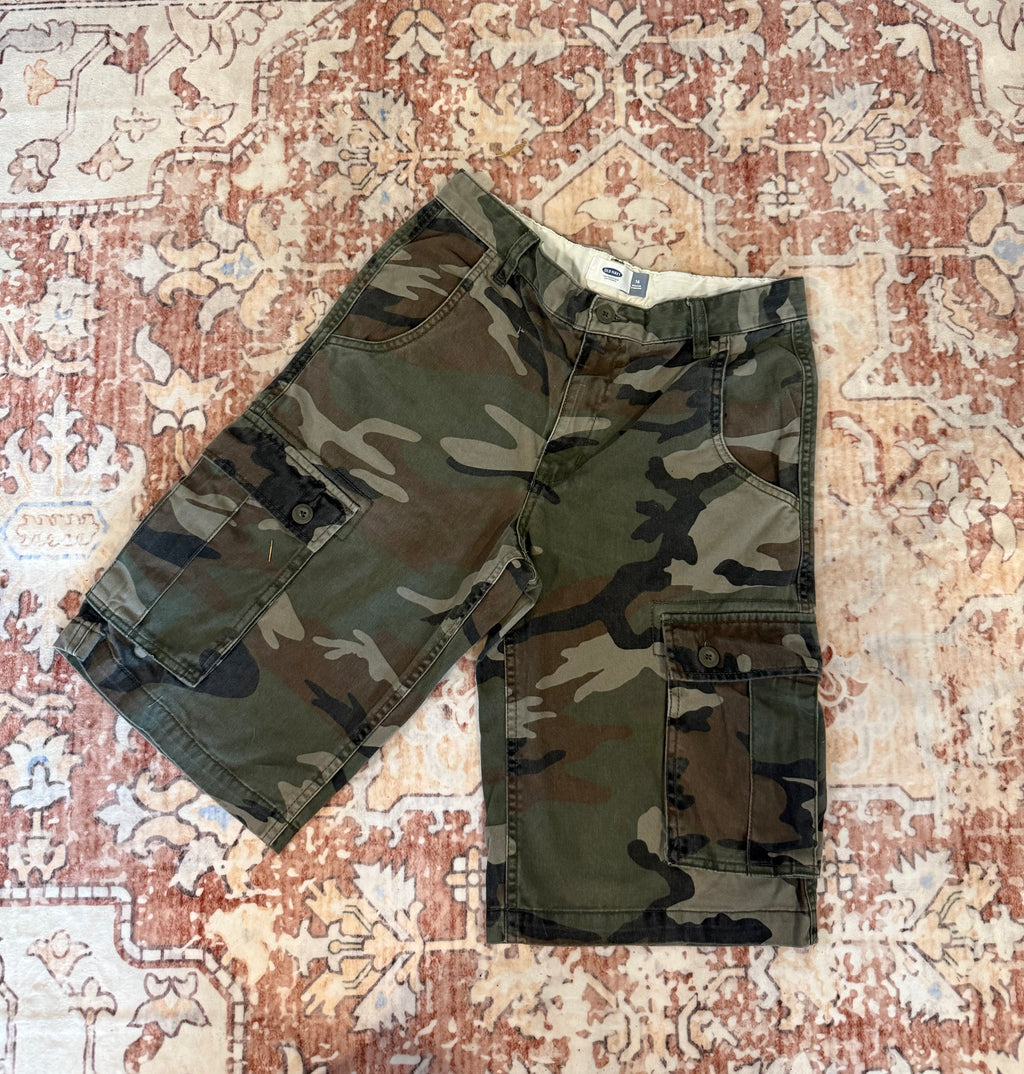 Camo Cargo Shorts