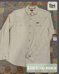 Vintage White Wrangler Pearl Snap