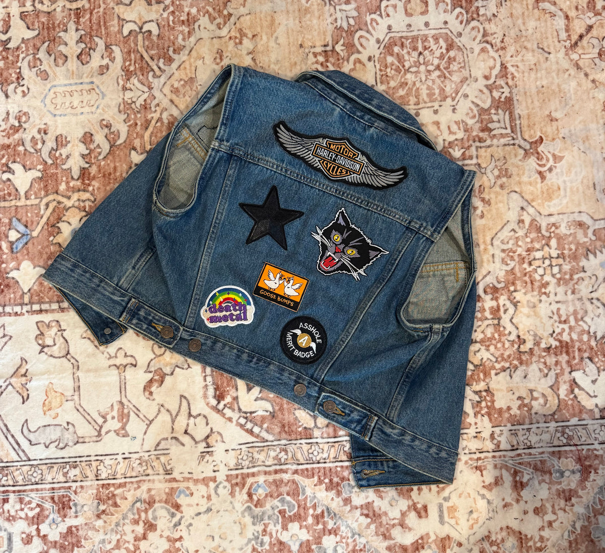 Custom Denim Levi’s Vest