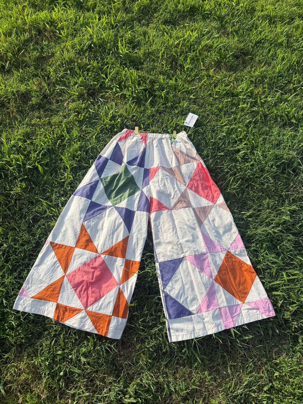 Vintage Patchwork Quilt Pants