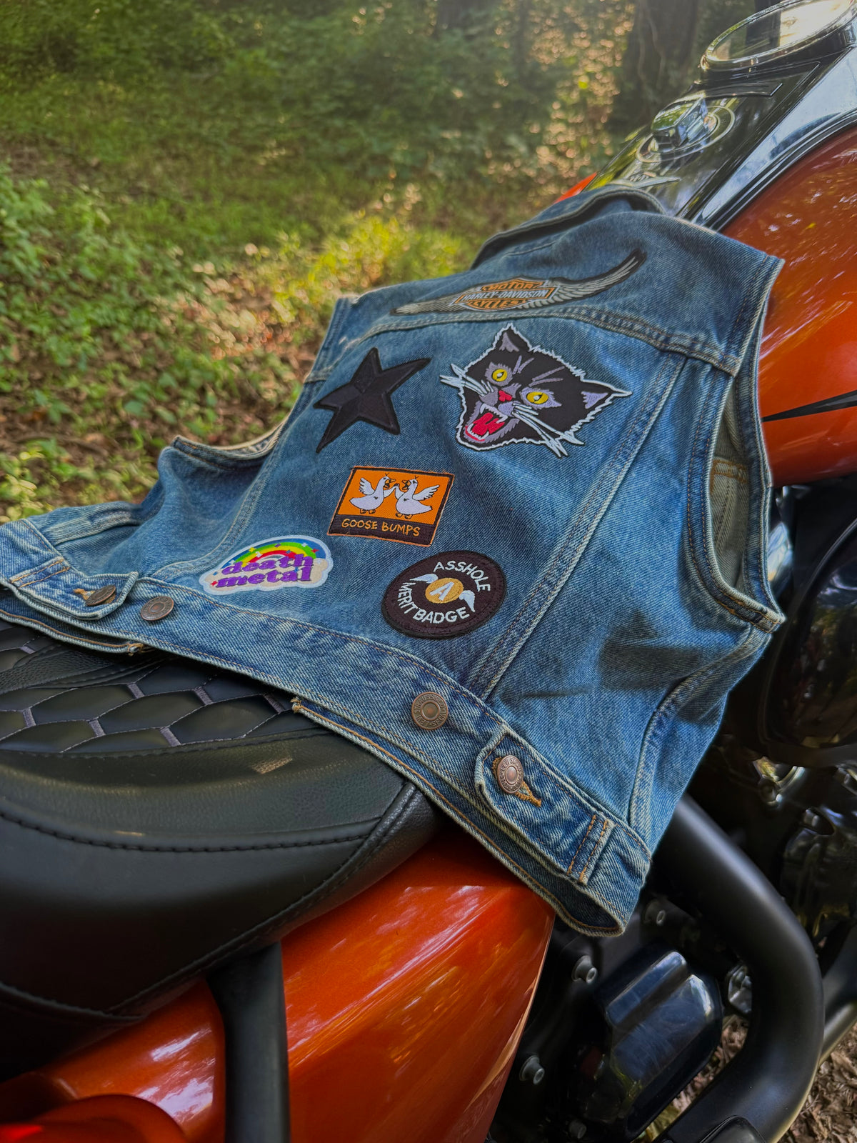 Custom Denim Levi’s Vest