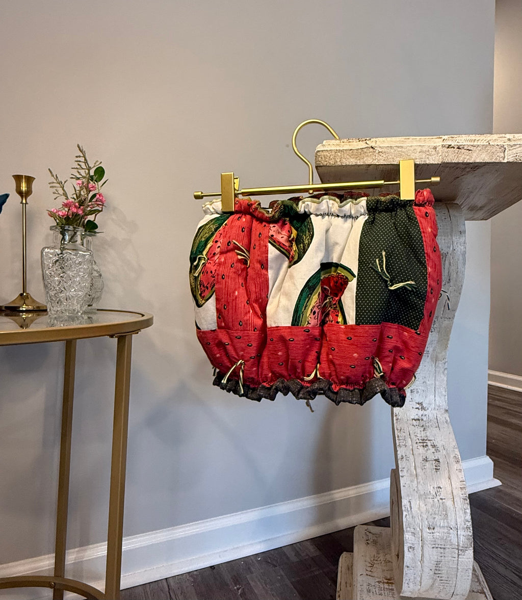 Watermelon Patchwork Top