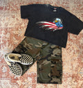 Camo Cargo Shorts
