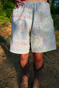 Carolina Queen Patchwork Shorts