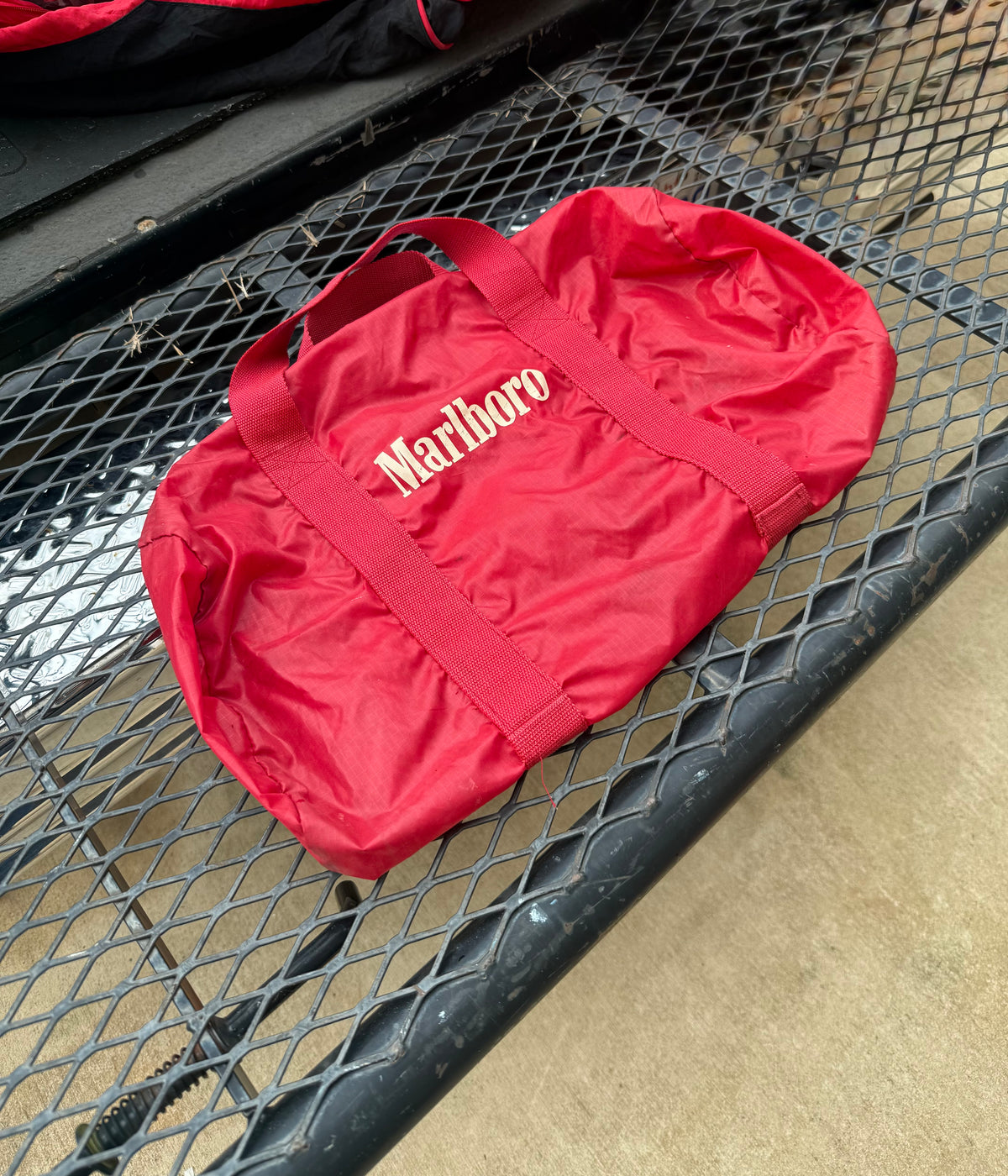 Small Authentic Vintage Marlboro Duffle Bag
